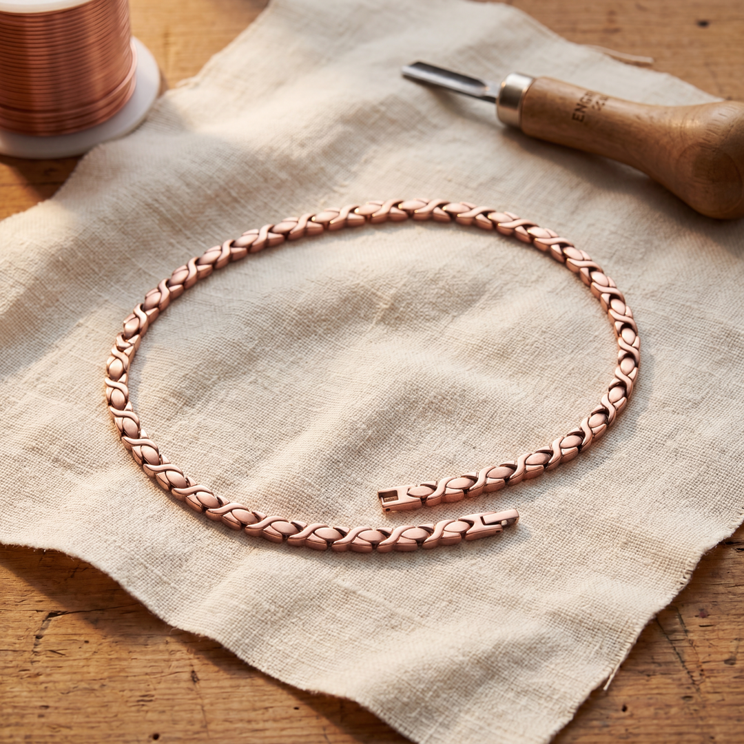 Betty's Cedar Copper Necklace