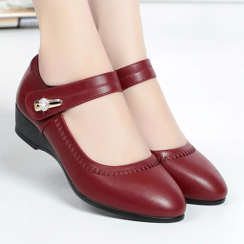 Shirley | Elegant Mid-Heel Comfort Shoes