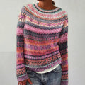 Brooke - Retro Scandinavian knitted sweater
