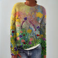 Adriana - Retro Scandinavian knitted sweater