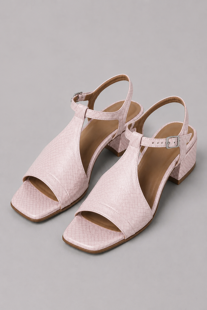 Faye | Silver Summer Sandals