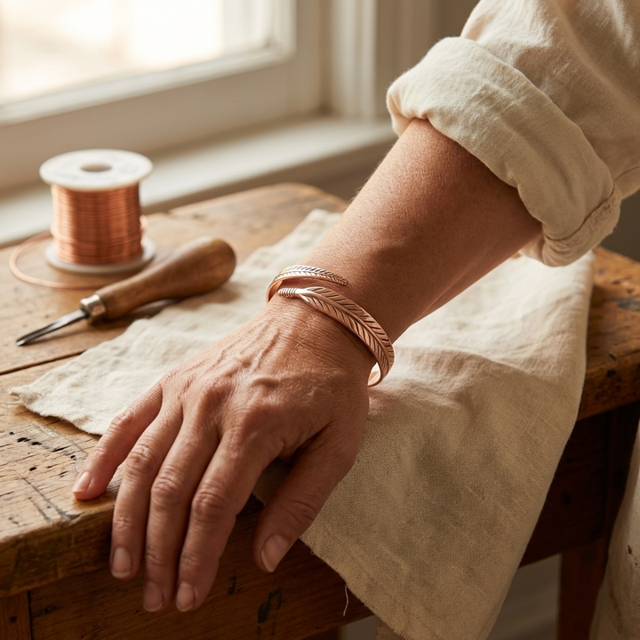 Betty's Root Copper Bracelet