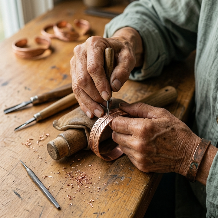 Betty's Root Copper Bracelet