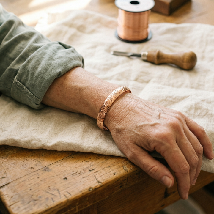 Betty's Bloom Copper Bracelet