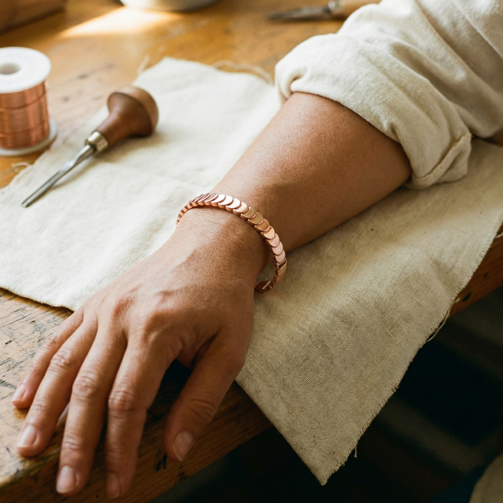 Betty's Tide Copper Bracelet