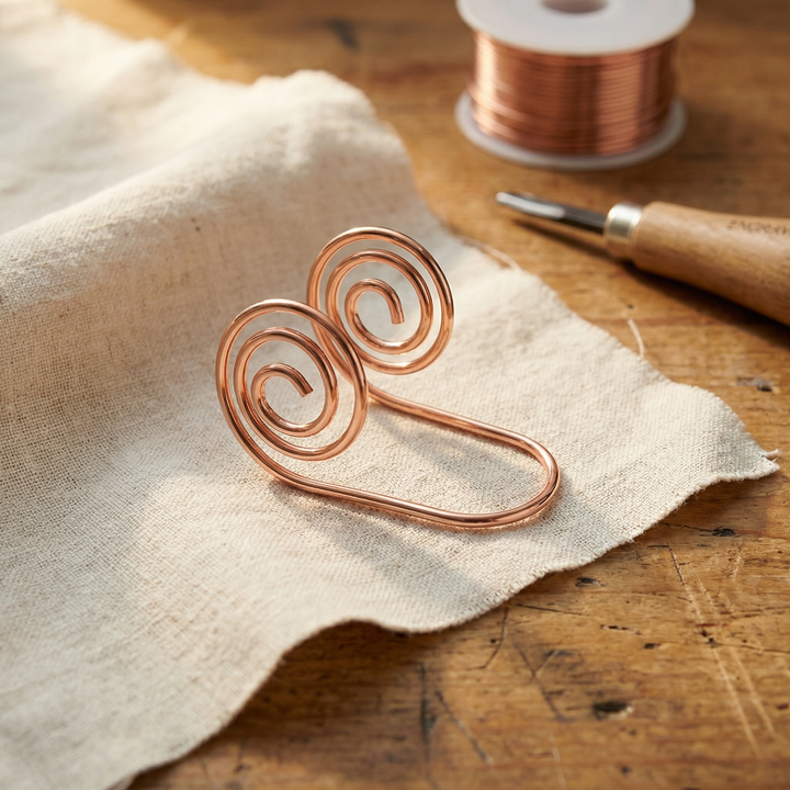 Betty's Flow Copper Hand Spiral