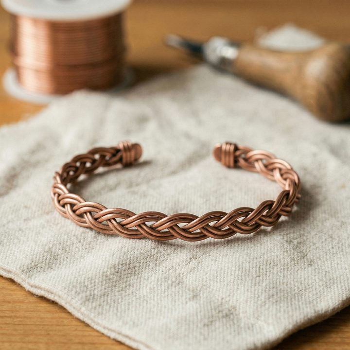 Betty's Reed Copper Anklet