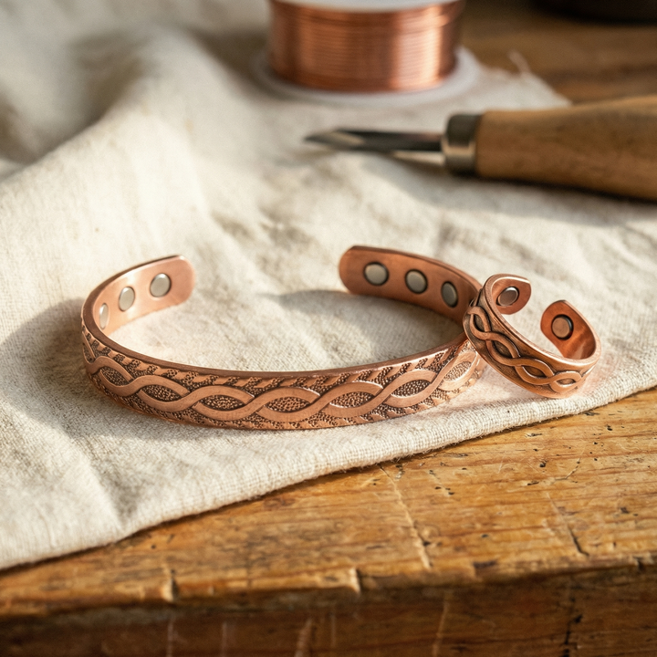 Betty's Knot Copper Set