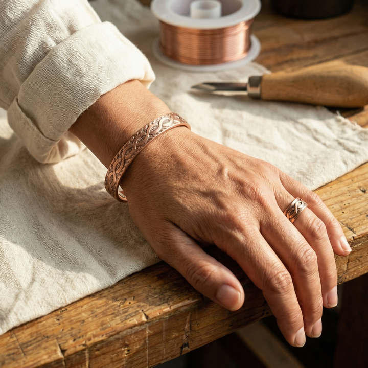 Betty's Knot Copper Set