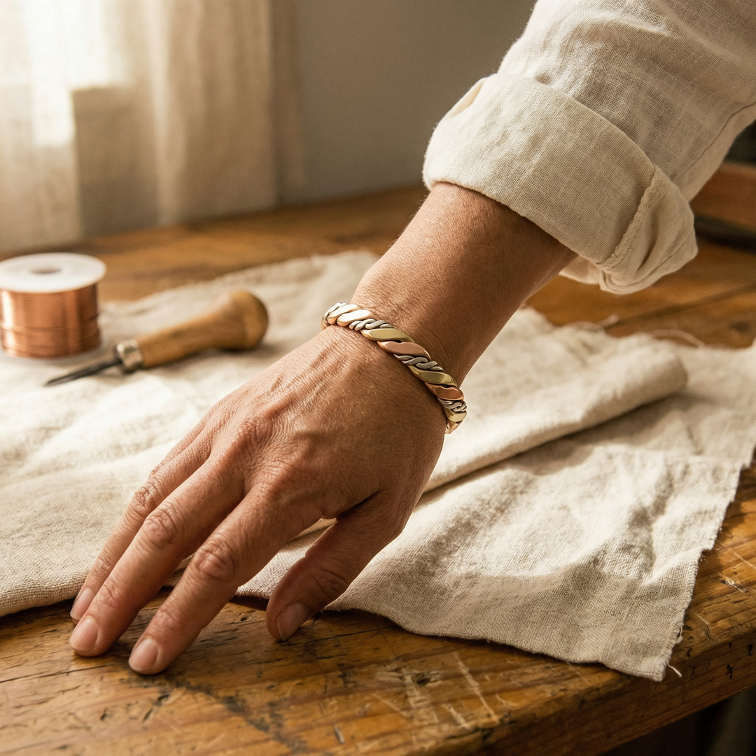 Betty's Stone Copper Bracelet