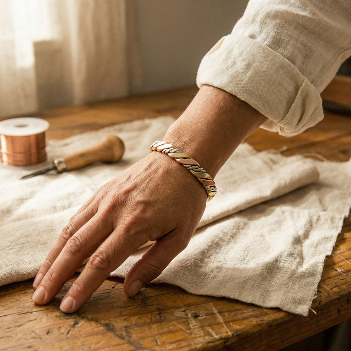 Betty's Stone Copper Bracelet