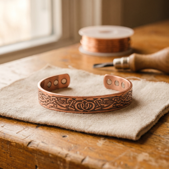 Betty's Moss Copper Bracelet