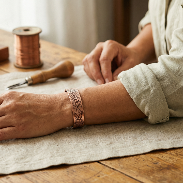 Betty's Drift Copper Bracelet