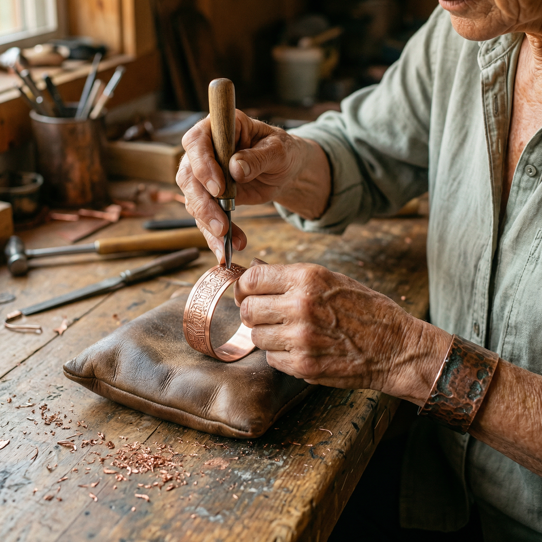 Betty's Drift Copper Bracelet