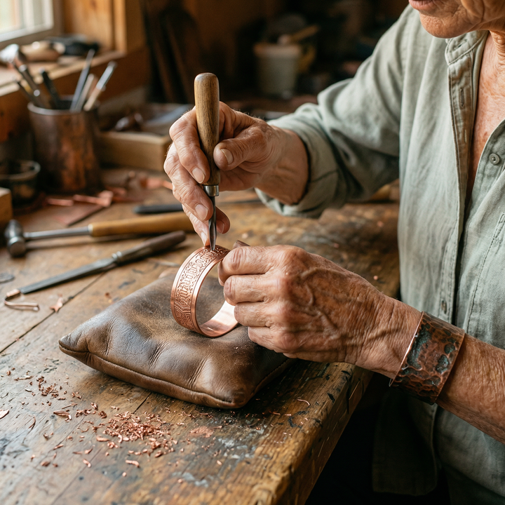 Betty's Drift Copper Bracelet