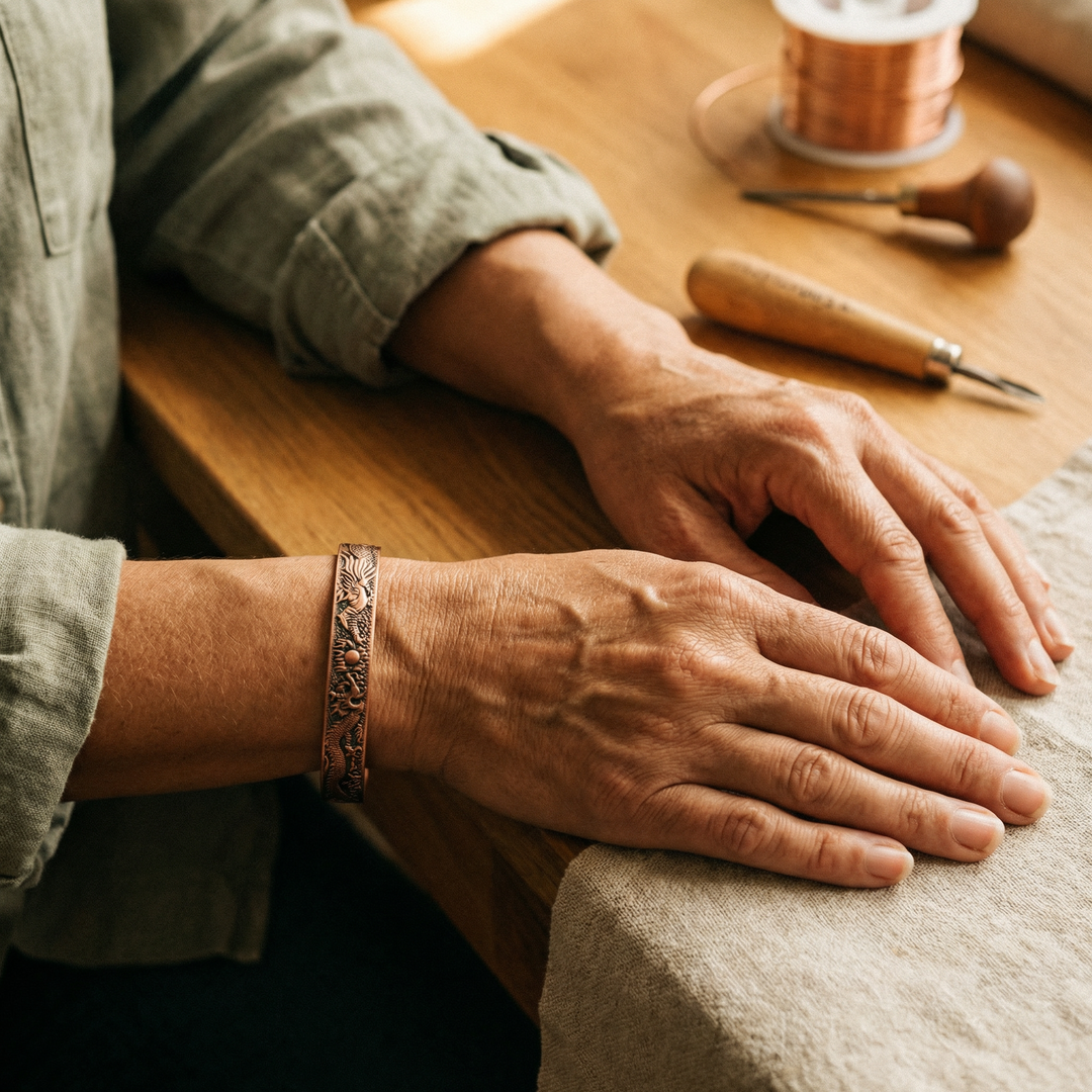 Betty's Loam Copper Bracelet
