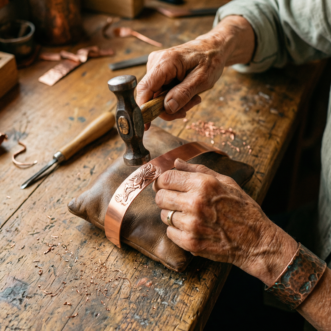 Betty's Loam Copper Bracelet