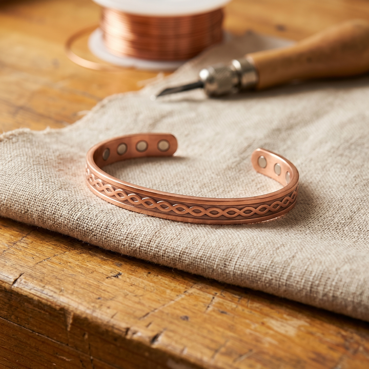 Betty's Current Copper Bracelet