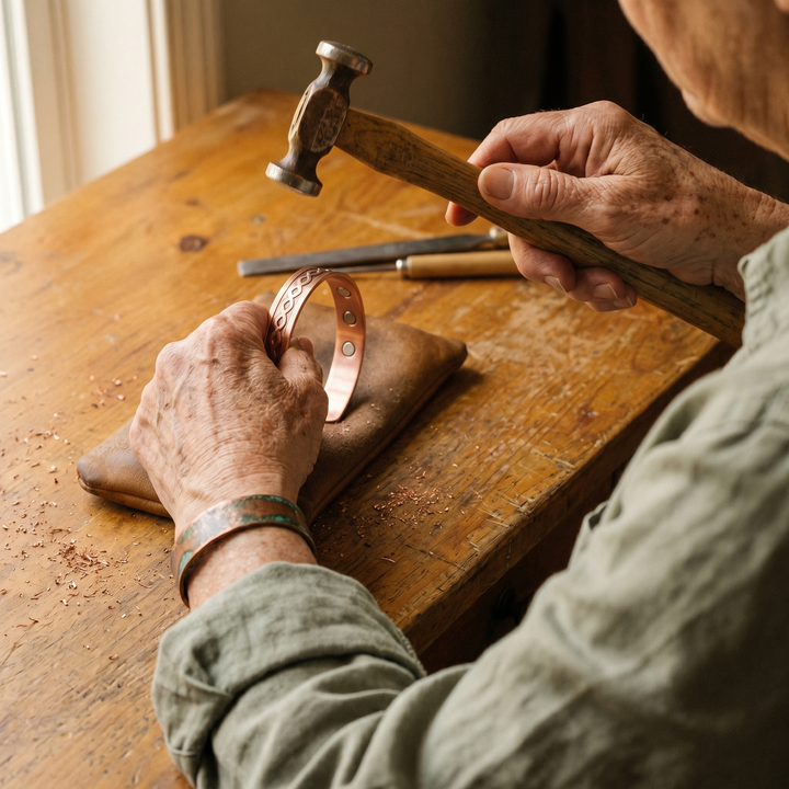Betty's Current Copper Bracelet