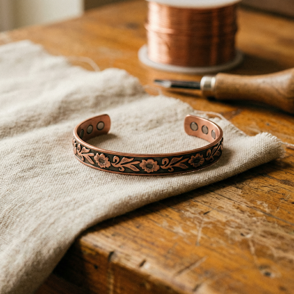 Betty's Vine Copper Bracelet