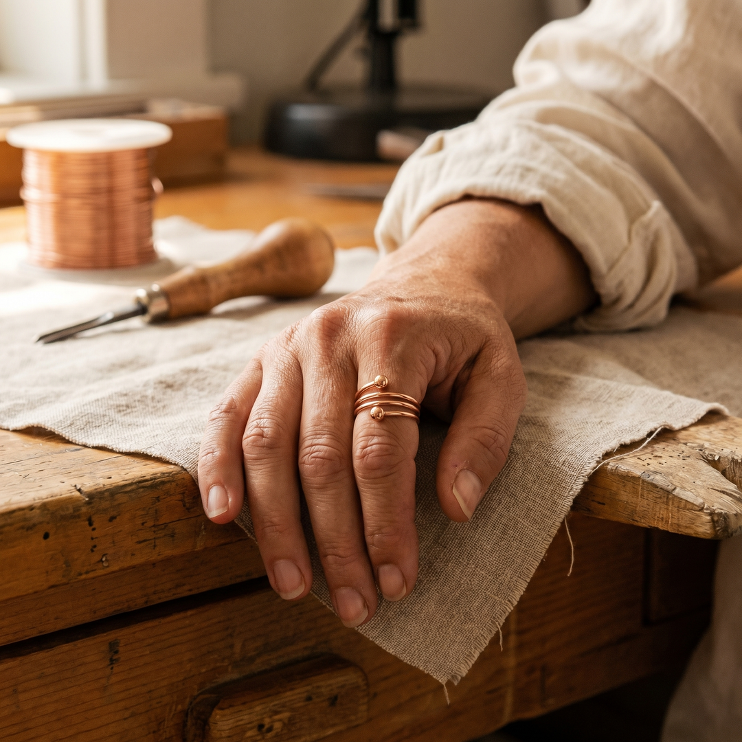 Betty's Silt Copper Ring