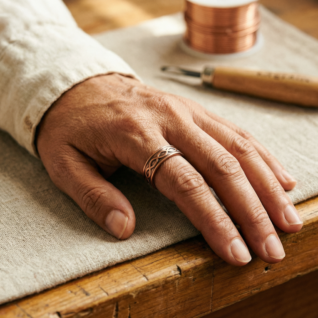 Betty's Char Copper Ring