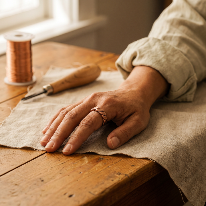 Betty's Knap Copper Ring