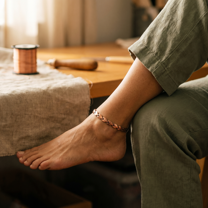 Betty's Marsh Copper Anklet