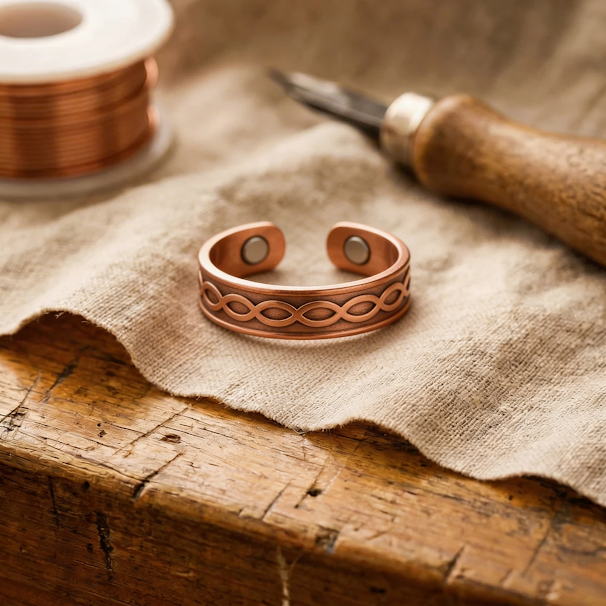 Betty's Char Copper Ring
