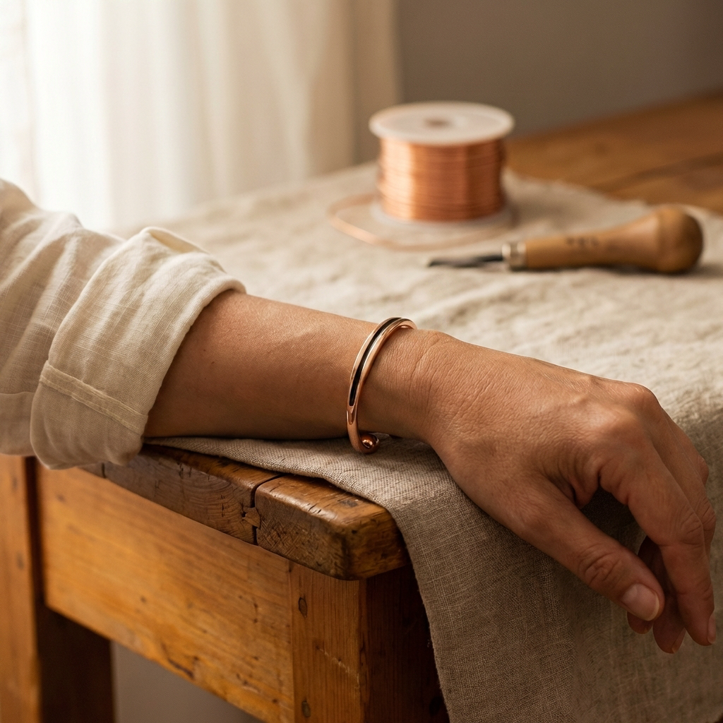Betty's Vein Copper Bracelet