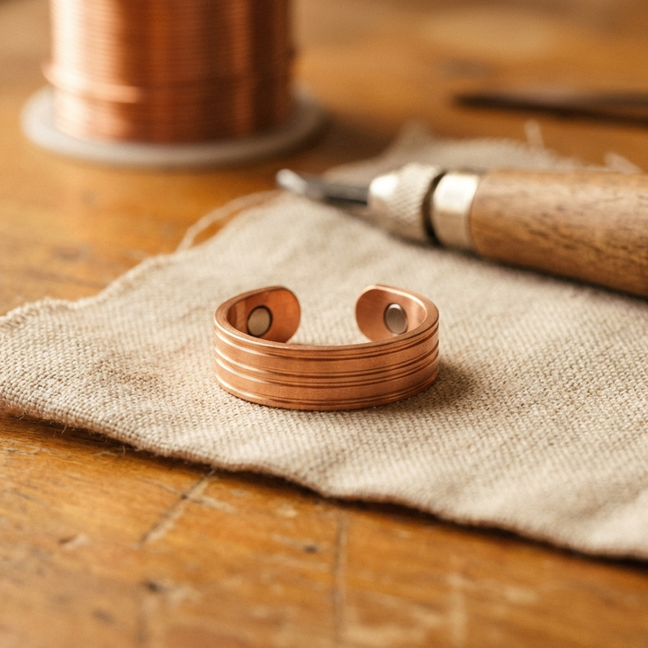Betty's Band Copper Ring