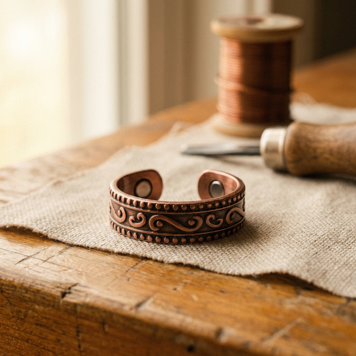 Betty's Fern Copper Ring