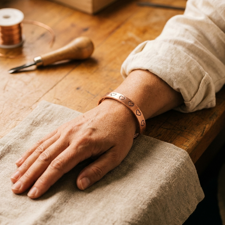 Betty's Hearth Copper Bracelet