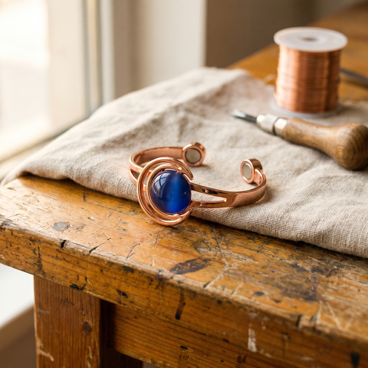 Betty's Sphere Copper Bracelet