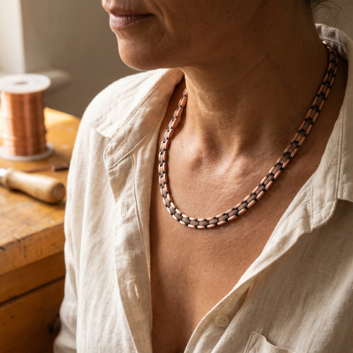 Betty's Haze Copper Necklace