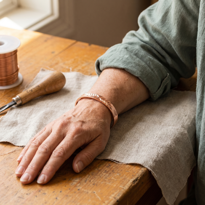 Betty's Lunar Copper Bracelet