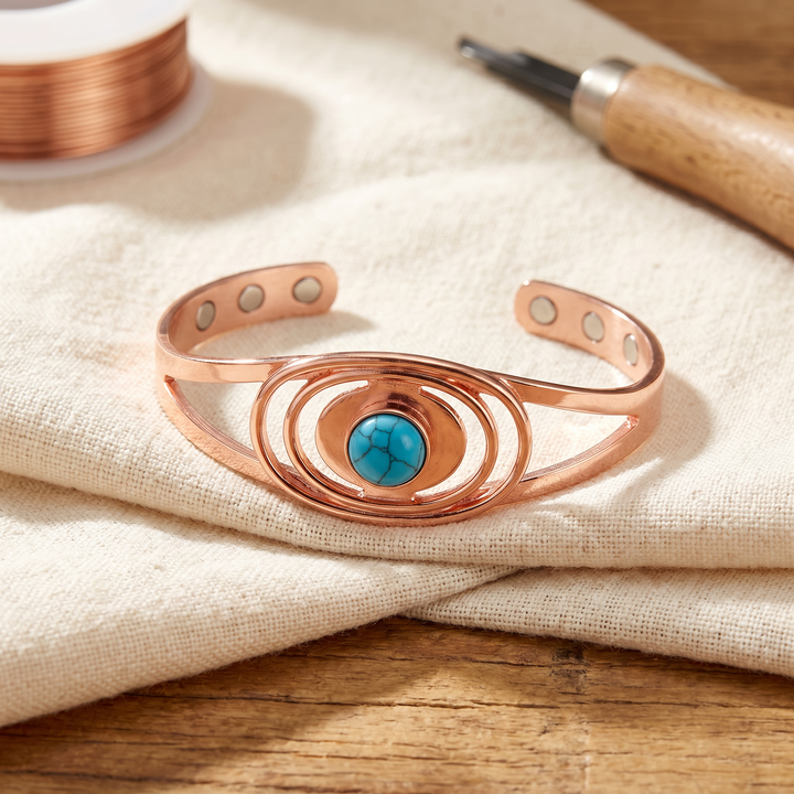 Betty's Sedge Copper Bracelet