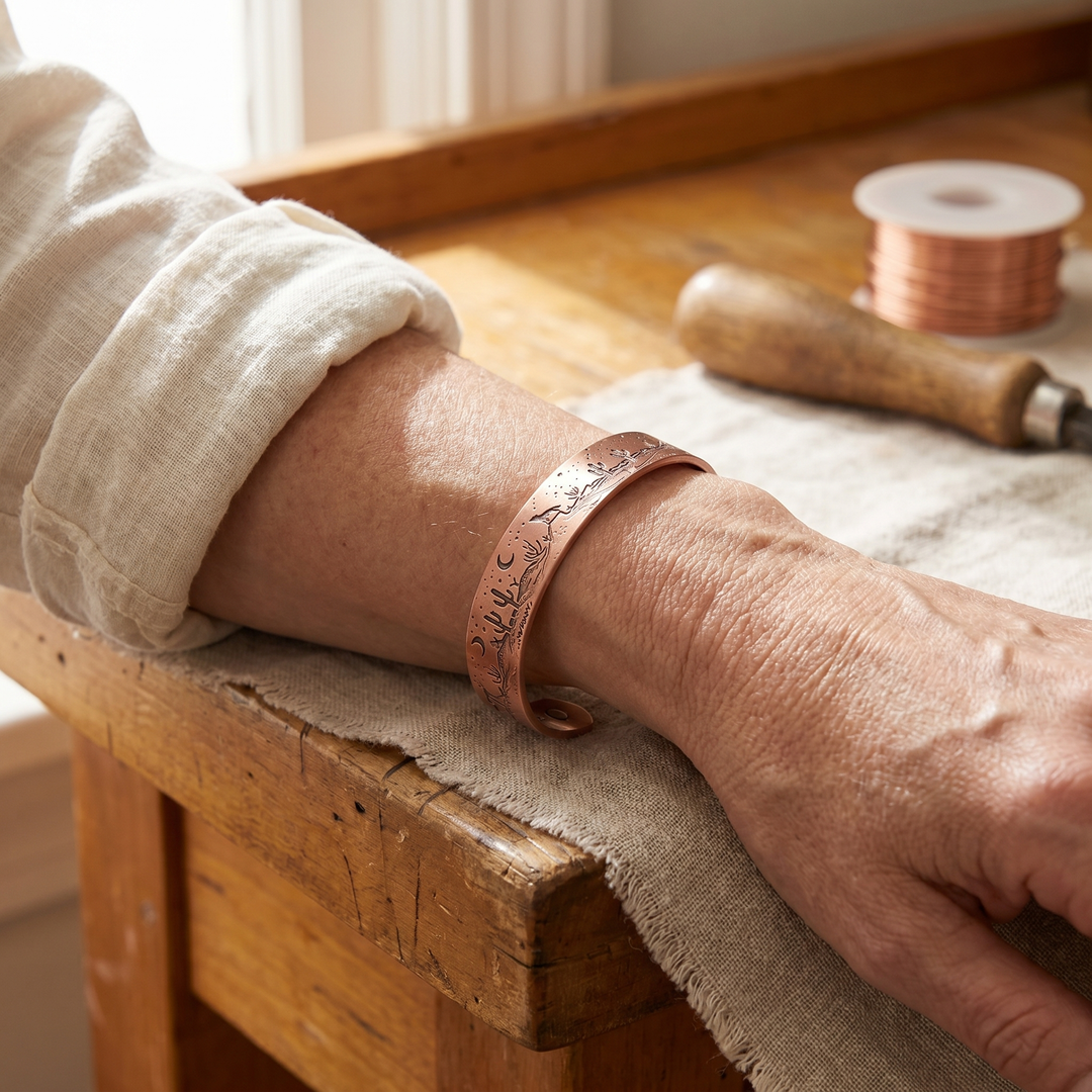 Betty's Cove Copper Bracelet