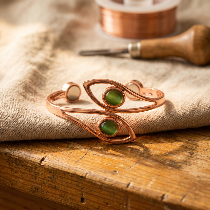 Betty's Opal Copper Bracelet