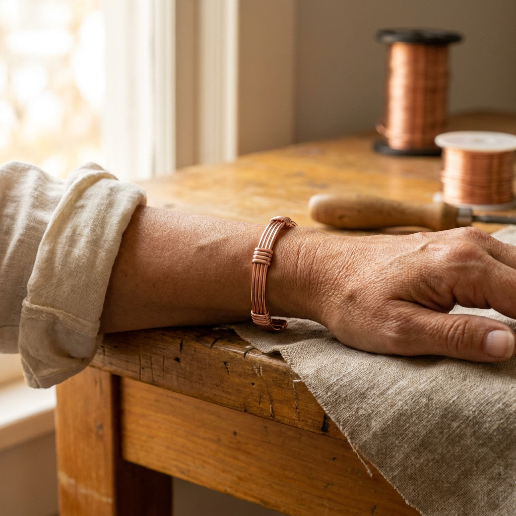 Betty's Sere Copper Bracelet