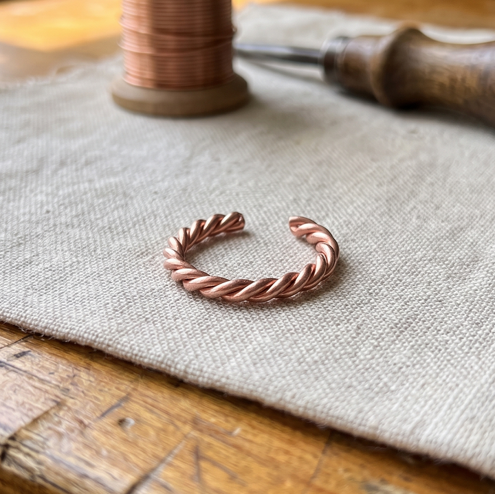 Betty's Copper Tensor Ring