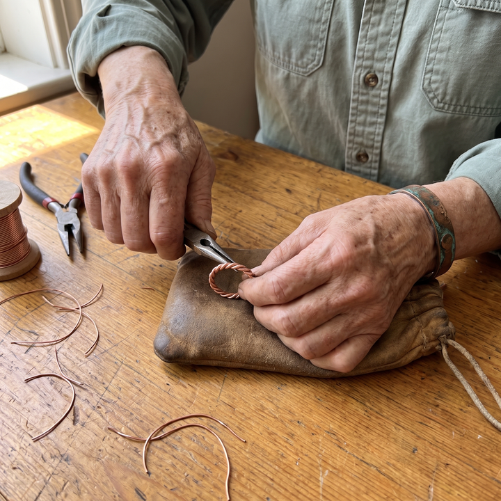 Betty's Copper Tensor Ring