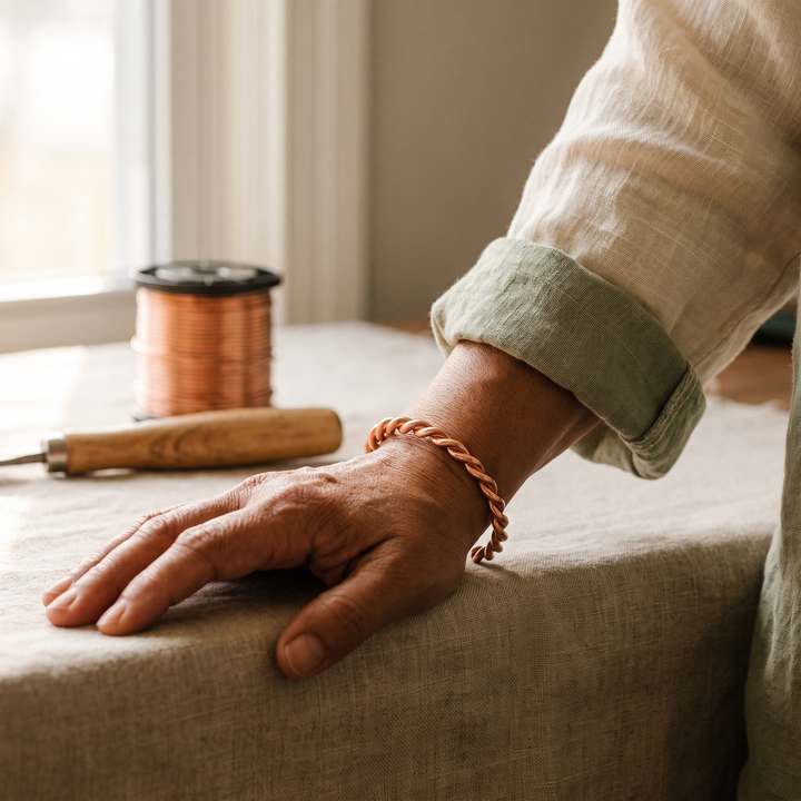 Betty's Tensor Copper Bracelet