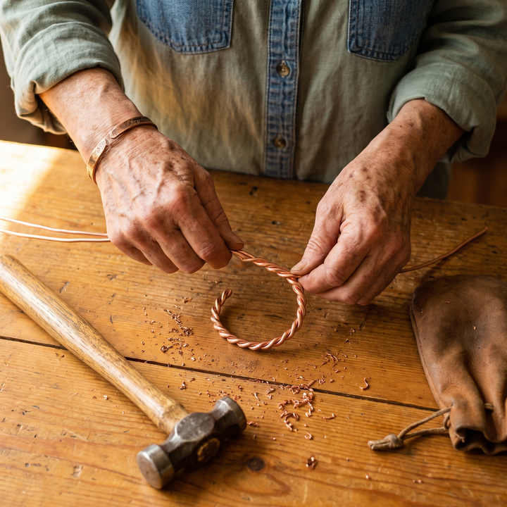 Betty's Tensor Copper Bracelet