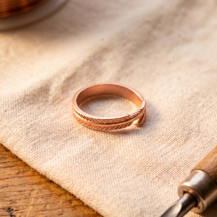 Betty's Root Copper Ring