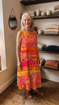 MAYA | SUNSET MIDI DRESS