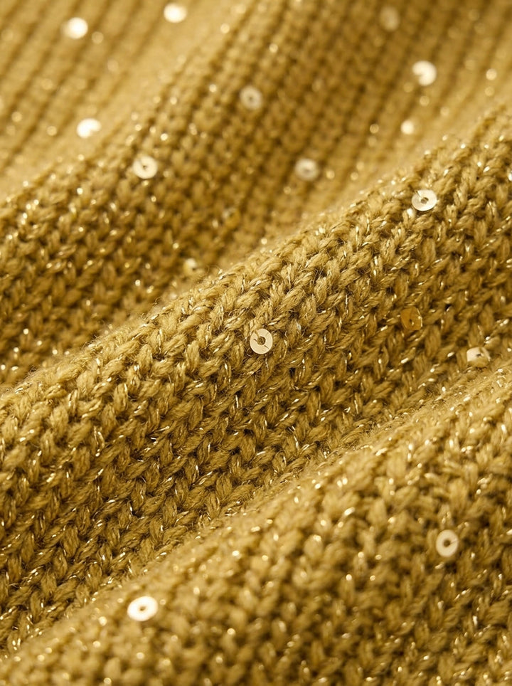 Pearl | Oversized Collared Cardigan With Large Metal Buttons