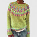 Cheryl - Retro Scandinavian knitted sweater