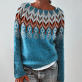 Eva - Retro Scandinavian knitted sweater